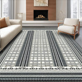 Elegant Monochrome Oval Design(Black)