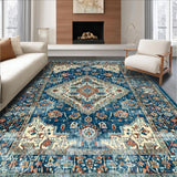 Vintage Floral Elegance in Blue(Blue)