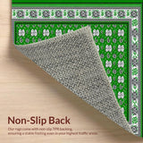 Elegant Eucalyptus Leaf Motif(Green)