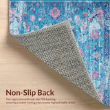 Lively Retro Botanical Composition(Blue)