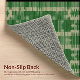 Earthy Toned Rustic Geometric Design(Green)