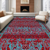 Sophisticated Abstract Swirl Style(Red)