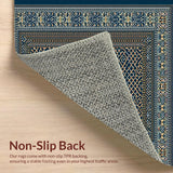 Chic Diamond in Earth Tones(Blue)