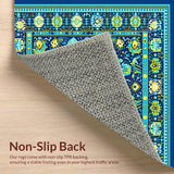 Rustic Colorful Textured Layers(Blue)