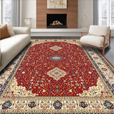 Artful Abstract Neutral Palette(Red)