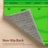 Elegant Nature Themed Coir Doormat(Green)