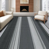 Elegant Contemporary Striped Design(Black)