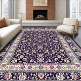 Ultra Soft Area Rug, Non Slip, Stain Resistant, Washable Area Rugs for Living Room, Bedroom, Whimsical Kids Room Aesthetic(Purple)