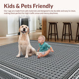 Contemporary Diamond Patterned Texture(Black)