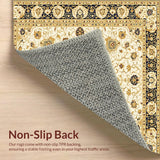 Beige Medallion Area(Beige)