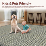 Transitional Striped Patterned Elegance(Beige)