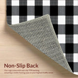 Bold Graphic Monochrome Checkered Look(Black)