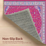 Chic White and Fuchsia Trellis Style(Red)