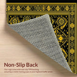 Striking Tribal Symmetrical Artistry(Black)