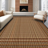 Ultra Soft Area Rug, Non Slip, Stain Resistant, Washable Area Rugs for Living Room, Bedroom, Adorable Cookie Graphic Home Accent(Brown)