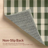 Chic Green Tiled Motif(Beige)