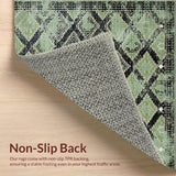 Cozy Low Pile Lattice Style(Gray)