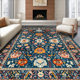 Vibrant Ethnic Diamond Arrangement(Blue)