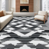 Chic Geometric Texture(Gray)