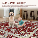 Glamorous Antique Aesthetic Medallion(Red)