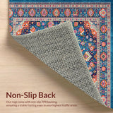 Eclectic Vintage Medallion Motif(Blue)