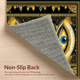 Contemporary Blue Tones Decor(Black)