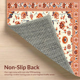 Whimsical Low Pile Floral Aesthetic(Beige)