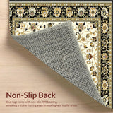 Ultra Soft Area Rug, Non Slip, Stain Resistant, Washable Area Rugs for Living Room, Bedroom, Beige Fuzzy Plush Area(Beige)