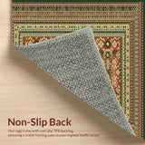 Ultra Soft Area Rug, Non Slip, Stain Resistant, Washable Area Rugs for Living Room, Bedroom, Contemporary Soft Color Palette(Brown)