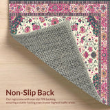 Charming Whimsical Floral Motif(Ivory)