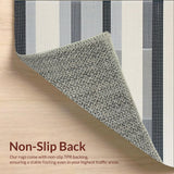 Contemporary Large Striped Design(Gray)