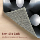 Chic Contemporary Illusion Motif(Black)