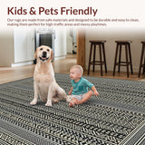 Elegant Black and White Trellis(Black)