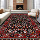 Contemporary Oversized Floral Motif(Red)
