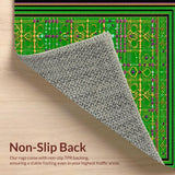 Artful Lattice Bead Composition(Green)