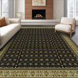 Chic Octagonal Abstract Art Form(Black)