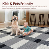 Chic Light Grey Diamond Motif(Beige)