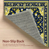 Vintage Floral Medallion Style(Blue)