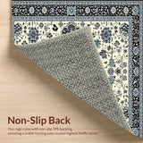 Retro Whimsical Floral Accents(White)
