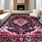 Contemporary Floral Lattice Aesthetic(Red)