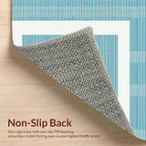 Artisanal Blue Wave Motif(Blue)