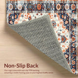 Lively Vintage Inspired Floral Motif(White)