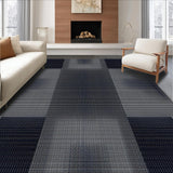 Ultra Soft Area Rug, Non Slip, Stain Resistant, Washable Area Rugs for Living Room, Bedroom, Vibrant Urban Abstract Arrangement(Gray)