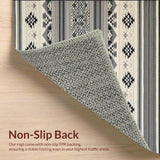 Geometric Black Ivory Elegance(Black)