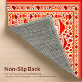 Eclectic Whimsical Mushroom Artistry(Red)