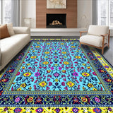 Elegant Retro Garden Design(Blue)