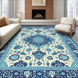 Ultra Soft Area Rug, Non Slip, Stain Resistant, Washable Area Rugs for Living Room, Bedroom, Global Wanderer Boho Chic Backyard Area Rug(Beige)