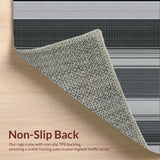 Elegant Contemporary Striped Design(Black)