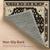 Intricate Vintage Medallion Glamour(Black)