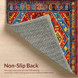 Rustic Earthy Braided Accent(Red)